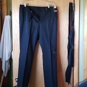 New york and co.  Black stretch slacks size 12